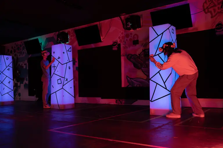 VR lasergamen